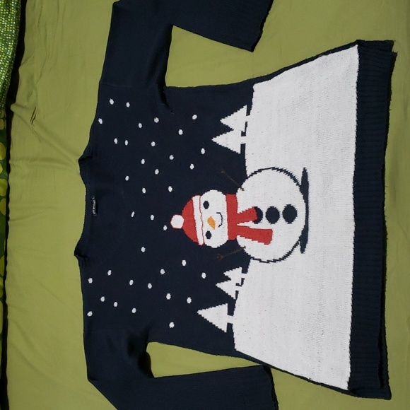 3/$15 snowman women's xmas sweater - Picture 1 of 6